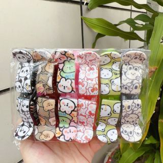 Kẹp tóc 3 Răng 3R honey bán lố 12 cái