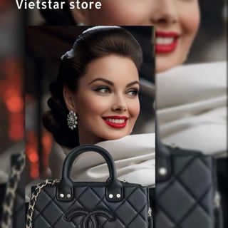 Túi xách nữ đen xách tay mốt 2023 vip 1-1