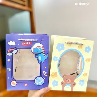 Túi quà kính dọc