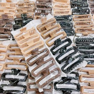 Cào tóc, kẹp tóc chữ nhật 13cm lố 12 cái