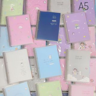 Sổ A5 còng sắt phân trang (60 tờ)