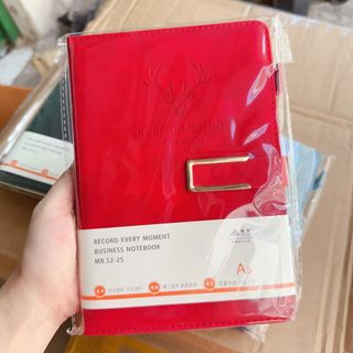 Sổ bìa da A5 200tr có gài