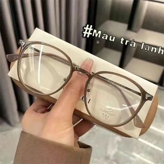 Mắt kính thời trang kính gọng sắt cánh chim