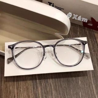 Mắt kính thời trang kính gọng sắt cánh chim
