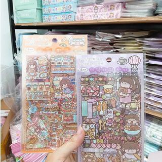 Sticker bộ 6 tấm