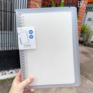 Sổ còng sắt B5 60 tờ