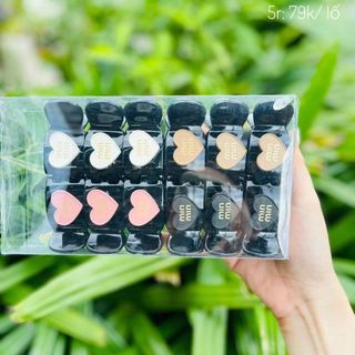 Kẹp tóc, gấp tóc 3 răng, 5 răng tim min lố 12
