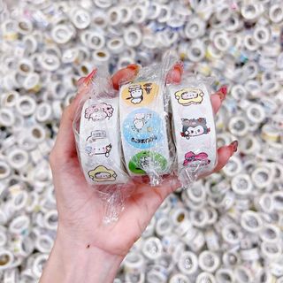 Sticker cuộn đủ mẫu-cuộn 500 miếng