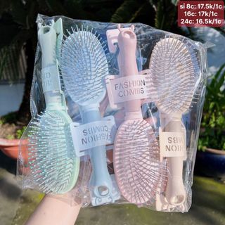 Lược vuông bầu tag treo
