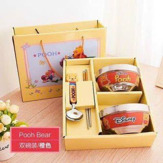 Set BÁT INOX CHỐNG NÓNG CHO BÉ