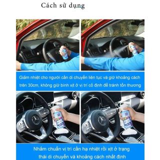 XỊT LẠNH GIẢM NHIỆT