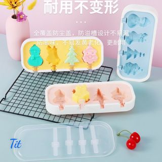 KHUOIN KEM SILICON HÌNH THÚ CÓ NẮP ĐẬY