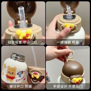 Bình giữ nhiệt nắp gấu