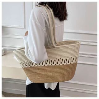 TÚI SÁCH DỆT RƠM THỜI TRANG