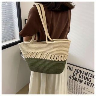 TÚI SÁCH DỆT RƠM THỜI TRANG