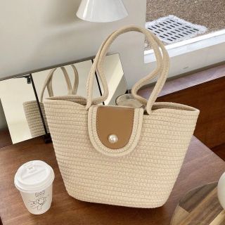 TÚI SÁCH DỆT RƠM THỜI TRANG