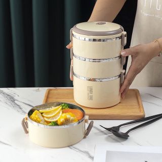 Cặp lồnggiữ nhiệt inox 3 ngăn
