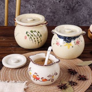 Hũ gốm đựng mỡ