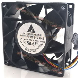 Quạt Xe Tăng Áp  4 Dòng Delta Pfr0912xhe 12V 4.50a 9Cm-Cm 9038 - LHO.9.2.2.8.6.l.9.9.5