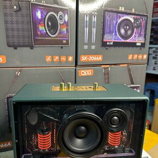 Loa bluetooth QiXi SK- 2066A kèm 2 micro karaoke, Loa To, Bass Mạnh giá sỉ
