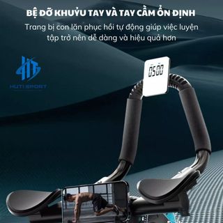 Con Lăn Trợ Lực, Con Lăn Tập Bụng Tại Nhà 2 Bánh Để Tay Phản Lực Tiện Dụng, Chất Liêu Cao Cấp