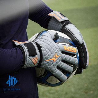 Găng Tay Thủ Môn Iwin Keepa PRO GK04 Chính Hãng, Bao Tay Bắt Bóng Cao Cấp Có Xương Trợ Lực Bảo Vệ Tay