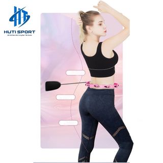 Vòng Lắc Eo, Vòng Lắc Hula Hood Massage Làm Giảm Mỡ Bụng, Eo Hông Thon Gọn, Hàng Cao Cấp Có Thể Tháo Lắp Tiện Lợi