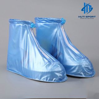 Giày Đi Mưa Nam Nữ, Ủng Đi Mưa Silicon Bảo Vệ Giày Chống Thấm Nước, Đế Cao Su Chống Trượt