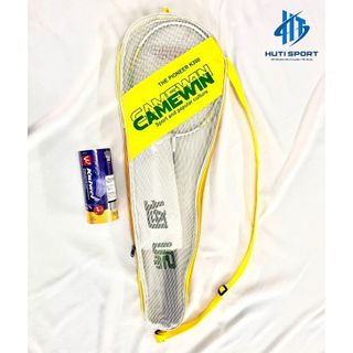 Cặp Vợt Cầu Lông Đan Sẵn Giá Rẻ Chính Hãng Thương Hiệu Camewin K300 ( Tặng Kèm Ống Cầu )