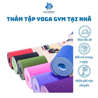 Thảm Tập YoGa, Thảm Tập Thể Dục Yoga Gym Tại Nhà TPE 2 Lớp Cao Cấp ( 6MM ) giá sỉ