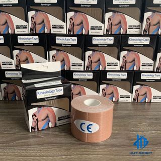 Băng Keo Vải, Băng Keo Quấn Cơ Thể Thao Đá Bóng Đá Banhh CE Co Dãn Tốt