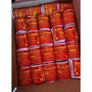 Bánh pía gói giấy truyền thống Sóc Trăng 320gam/4cái đậu xanh có trứng muối