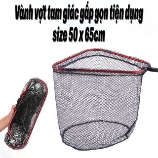 Mặt vợt tam giác gấp gọn tiện dụng