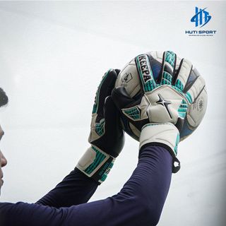 Găng Tay Thủ Môn Iwin Keepa PRO GK03 Chính Hãng, Găng Tay Bắt Bóng Cao Cấp Có Xương Trợ Lực Bảo Vệ Tay