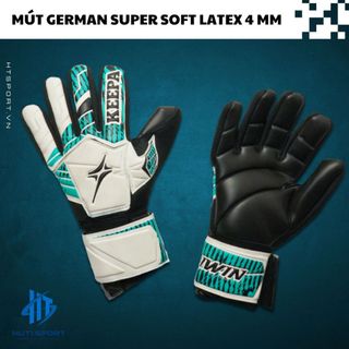 Găng Tay Thủ Môn Iwin Keepa PRO GK03 Chính Hãng, Găng Tay Bắt Bóng Cao Cấp Có Xương Trợ Lực Bảo Vệ Tay
