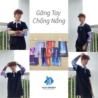 Găng tay chống nắng hoa văn, bao tay chơi thể thao ngoài trời, đi xe máy, chống tia UV, co giãn, dành cho nam nữ.