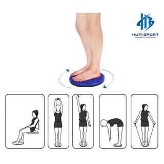 Đĩa Xoay Eo HUTI SPORT Tập Thể Dục 360 Độ Bàn Xoay Tập Cơ Bụng Eo Thon Giảm Cân Tại Nhà