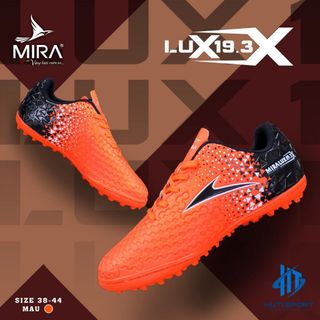 Giày đá banh, giày Mira Lux 19.3 đá bóng chính hãng sân cỏ nhân tạo Full Box