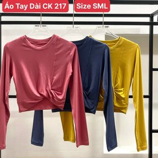 Kho về áo tay dài ck1 217 thun mềm co giãn. Size S M L mới nhất 2024 Thể Thao cao cấp Siêu Đẹp Giá Sỉ giá sỉ