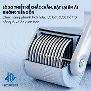 Con Lăn Tập Bụng HUTI SPORT Trợ Lực Hai Bánh Đa Năng Cao Cấp, Dụng Cụ Tập Gym Thể Dục Tại Nhà Giảm Mỡ Toàn Thân