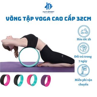 Vòng Tập Yoga, Vòng Yoga Pilates Nhựa ABS 32cm Tập Lưng Cao Cấp Chính Hãng Yoga Wheel giá sỉ