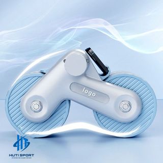 Con Lăn Tập Bụng HUTI SPORT Trợ Lực Hai Bánh Đa Năng Cao Cấp, Dụng Cụ Tập Gym Thể Dục Tại Nhà Giảm Mỡ Toàn Thân