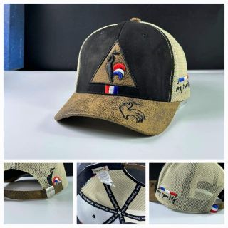Nón AT Logo Con Gà Phối Lưới