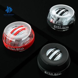 Bóng Tập Cổ Tay Phát Quang Tự Động HUTI SPORT, Thiết Bị Chuyên Dụng Cầm Tay Giảm Stress, Rèn Luyện Sức Mạnh Có Đèn Led