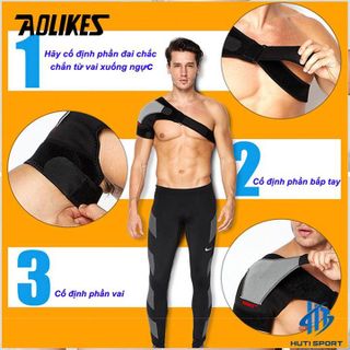 Đai Bảo Vệ Khớp Vai Tránh Chấn Thương Chính Hãng Aolikes AL1697