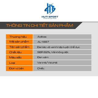 Đai Bảo Vệ Khớp Vai Tránh Chấn Thương Chính Hãng Aolikes AL1697