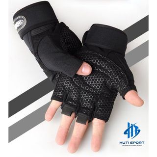 Găng Tay Tập Gym HUTI SPORT, Bao Tay Thể Thao Thể Hình Tập Gym Tập Tạ Nam Nữ Chính Hãng Giá Rẻ