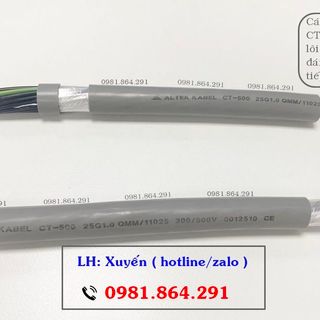 Phân phối cáp điện điều khiển 25x1.5mm2 chính hãng Altek Kabel