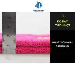 Băng Đô Trán Thể Thao HUTI SPORT Tập Gym Thể Hình Chạy Bộ Tennis Thấm Mồ Hôi Nam Nữ Headband Aolikes AL2108