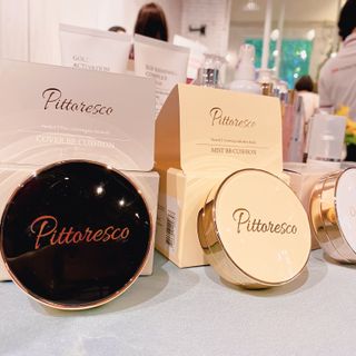 Phấn nước trang điểm Pittoresco Mist BB/Cover BB Cushion SPF50+/PA+++ 14g + 1 lõi